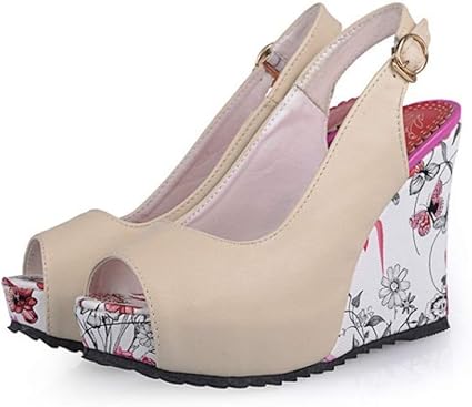 flower print sandals