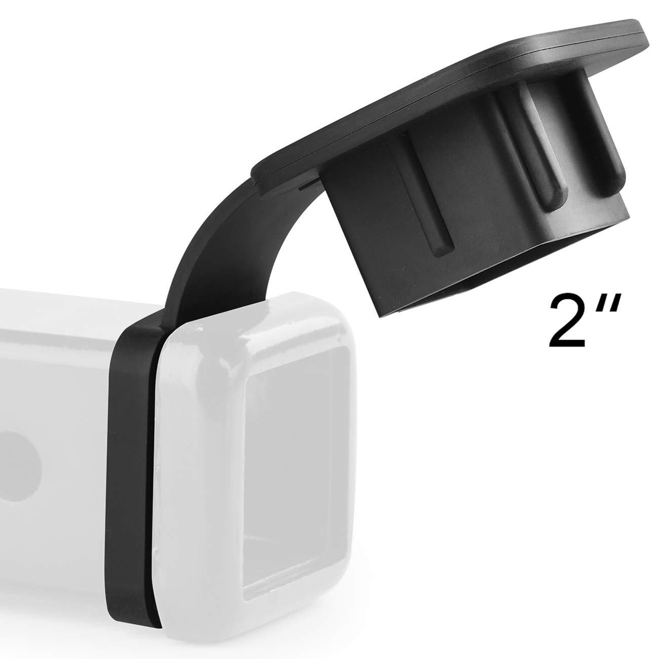 CZC AUTO 2 Inch Trailer Hitch Cover Plug Cap Insert, Receiver Tube