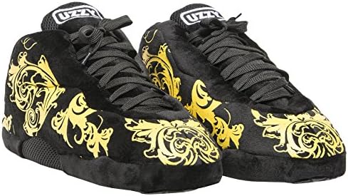 Uzzy La Brea Unisex Slippers in Black Large