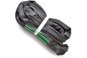 runner deer Black Spanset Aerial Lyra Hoop Rigging Aerial Silks Hanging,Polyester Round Slings Strap,5,300 lb. Vertical Capacity, Multiple Span Set Sizes