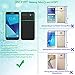 [3-Pack] TAURI for Samsung Galaxy J7 Prime / J7 V/Galaxy Halo / J7 2017 [Full Cover][Tempered Glass] Screen Protector - Black