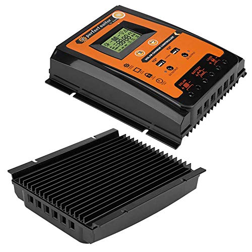 Hunputa 30A MPPT Solar Charge Controller Solar Panel Battery Regulator Dual USB 12V/24V