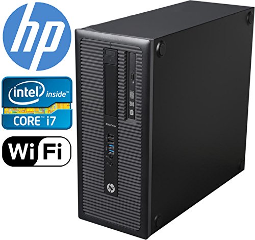 HP EliteDesk 800 G1 Tower, i7 4770 upto 3.9GHz, 1TB HDD 16GB DDR3 Ram, Windows 10 Pro 64-bit (Renewed)