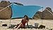 HappySummer Beach Tent with sandbag anchors—the portable, lightweight, 100% lycra SunShelter with UV protection. The perfect SunShade canopy for the entire family