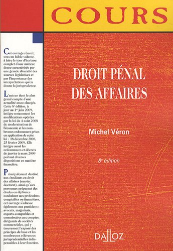 Droit pénal des affaires