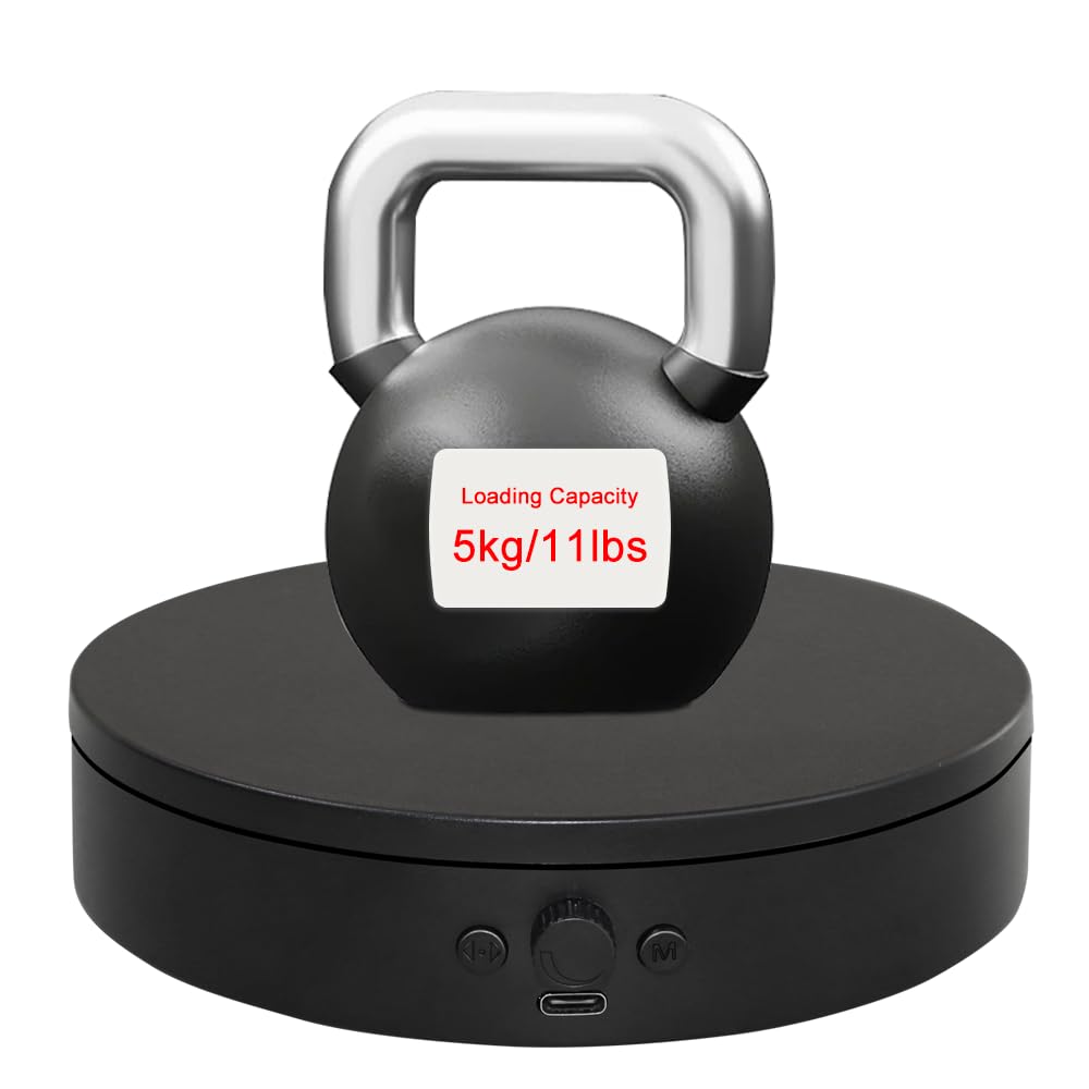 Rotating Display Stand with Type-C Power