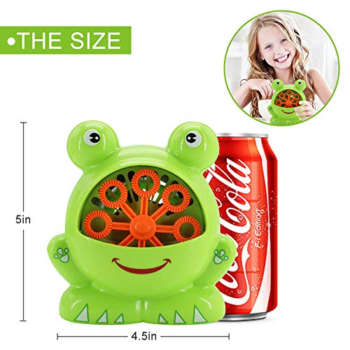 image for KMOOL Bubble Machine Bubble Toys Automatic Bubble Blower for Kids Port