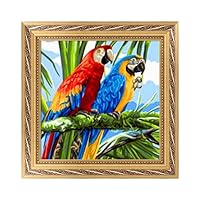 honuansortory 5D Parrot Diamond Embroidery Painting Rhinestone Cross Stitch DIY Craft Decor for Home Party
