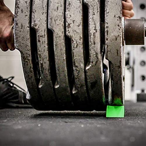 DEDLift Barbell 2" Collar & Deadlift Wedge Combo. Easy Portable Load/Unload Jack/Clamps