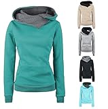 Vovotrade Women Long Sleeve Hoodie Sweatshirt Sweater Hooded Cotton Coat Pullover