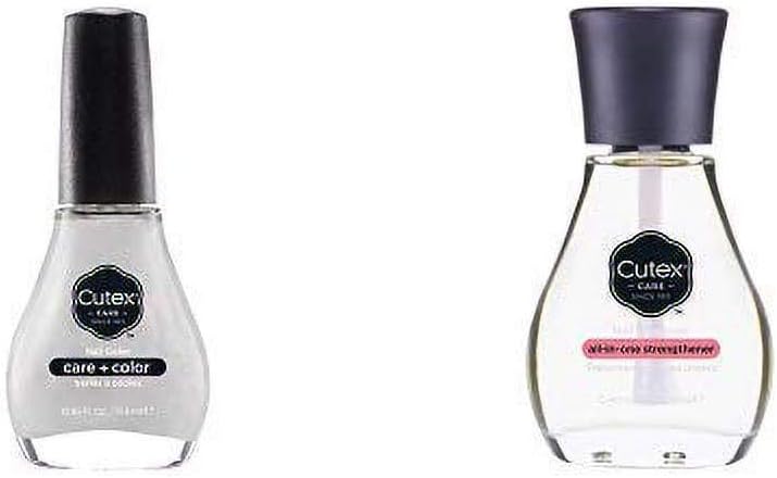 Cutex Care + Color Nail Polish, Pearluminous (310) with Cutex All-In ...