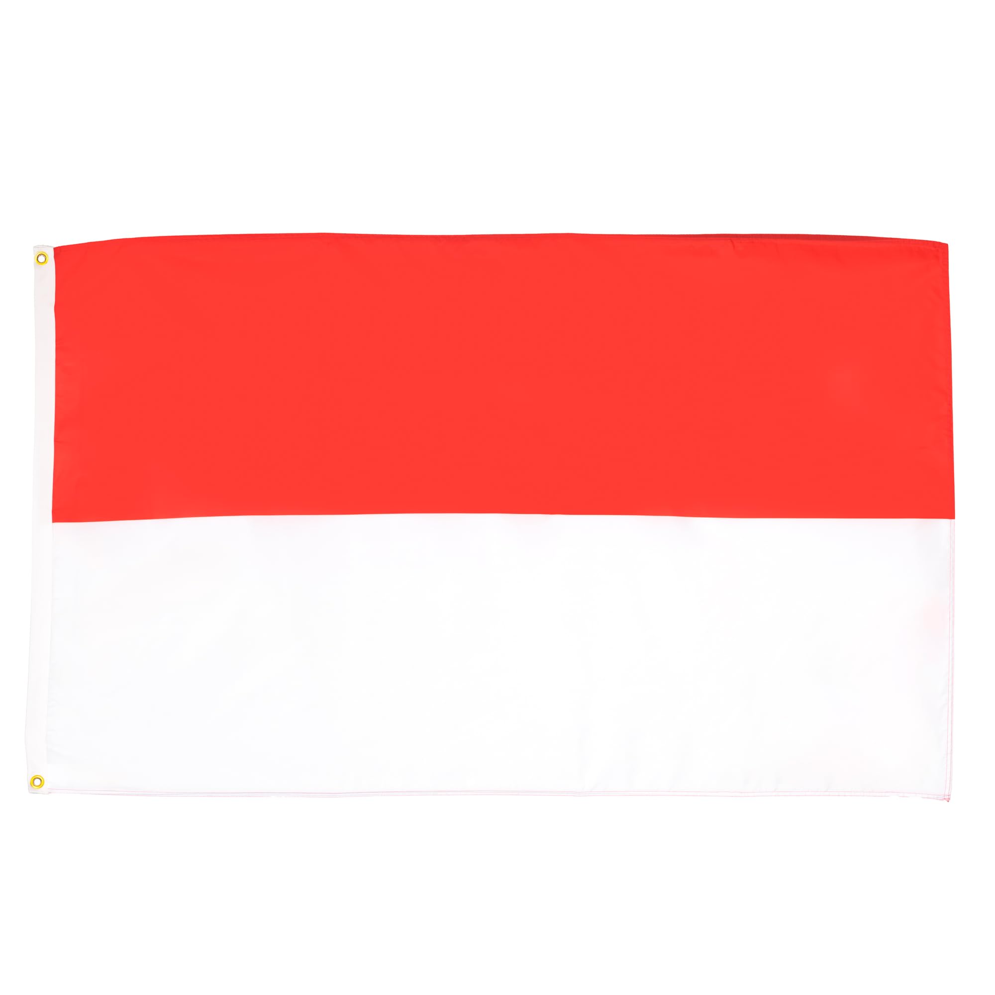 AZ FLAG - Monaco Flag - 3x5 Ft - Light Polyester Monegasque - Monacans Banner with Two Brass Eyelets - Fade Resistant - Vivid Colors - 3' x 5' Feet - 150x90 Cm — image 1