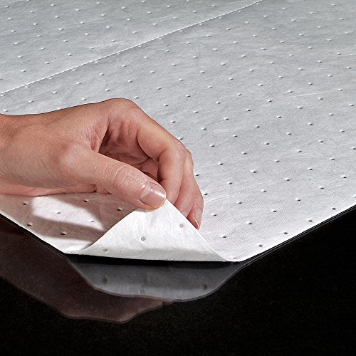 New Pig Oil Only Absorbent Mat Pad Pack of 200 Lightweight Oil Pads 14 oz Absorbency 15" x