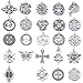 Celtic Knot Irish Charms,Pagan Charms for Jewelry Making