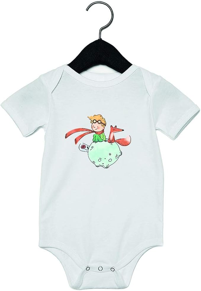 Il Piccolo Principe Bodino Body Tutina Neonato Bambino Bambina 0 24 Mesi Bimbo Bimba Idea Regalo Nascita Divertente Simpatica Frasi Stampa Semplice Baby Amore Neonato Personalizzabile 6 12 Mesi Amazon It Abbigliamento