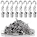 Teenitor 60pcs Party Light Hanger, Gutter Hangers for Lights, Curtain Clips Hanging Clamp Hooks Hanger Clips for Curtain Photos String Party Lights Awning Curtain Home Decoration Art Craft