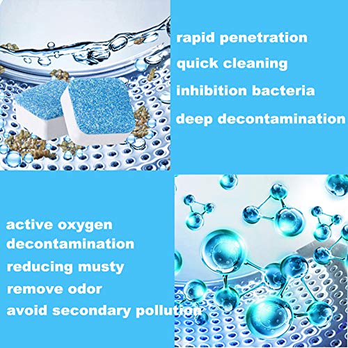 27 Pieces Washing Machine Cleaner, Washer Machine Cleaner for Bath Room Kitchen