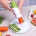 Ugood Kitchen Cucumber Divider Carrot Strawberry Slicer Splitter Gadget Cutting Tool