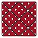 Sweet Jojo Designs Red and White Polka Dot Ladybug Fabric Memory/Memo Photo Bulletin Board