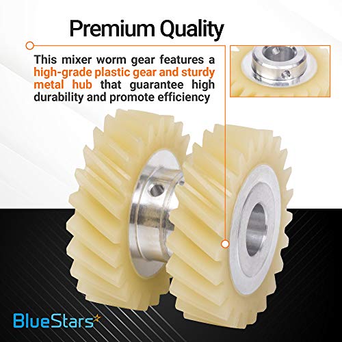 [LIFETIME WARRANTY] Ultra Durable W10112253 Mixer Worm Gear Replacement
