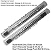 Plastic Protective Tube for Door Pressure Gauges | Use with Amazon ASIN: B0040081UM and B004AY5LRY