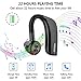 Bluetooth Headset, Wireless Bluetooth Earpiece V4.2 Business Bluetooth Headphones Stereo Earphone, [22 Hrs Playtime] Hands Free for Cell Phone, Skype, Office/Work Out/Trucker