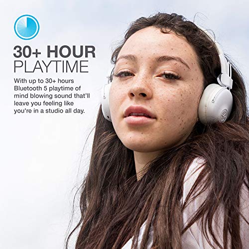JLab Studio Bluetooth Wireless OnEar Headphones 30+ Hour Bluetooth 5