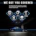 OPT7 Show Glow G1 H11 H8 H9 H16 LED Fog Light Bulbs - 10000K Deep Blue @225 LMS per Bulb - All Bulb Sizes and Colors - 1 Year Warranty (Pack of 2)