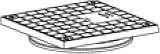 Brett Martin 280mm Shallow Access Chamber Lid Square Double Seal Pedestrian view 2