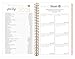 bloom daily planners 2018 Calendar Year Daily Planner - Passion/Goal Organizer - Monthly Weekly Agenda Datebook Diary - January 2018 - December 2018-6