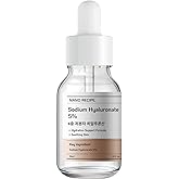 Nano Recipe 4 Types of Hyaliuronic Acids (6,000–100,000 Da) Concentrate for Glowing, Plump Skin 4X Low Molecular Hyaluronic Acid Serum Multi-Layer Deep Hydration 30ml