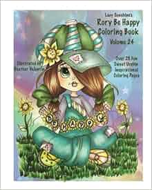 Amazon Com Lacy Sunshine S Rory Be Happy Coloring Book