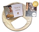 Banneton Proofing Basket Set - Proofing Basket, Sourdough Starter eBook, Dough Scraper & Cloth Liner STARTER PACK, proofing baskets for sourdough bread | Buy 2 get 20% Off