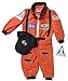Aeromax Jr. Astronaut Suit with Embroidered Cap and NASA patches, ORANGE, Size 18 Months