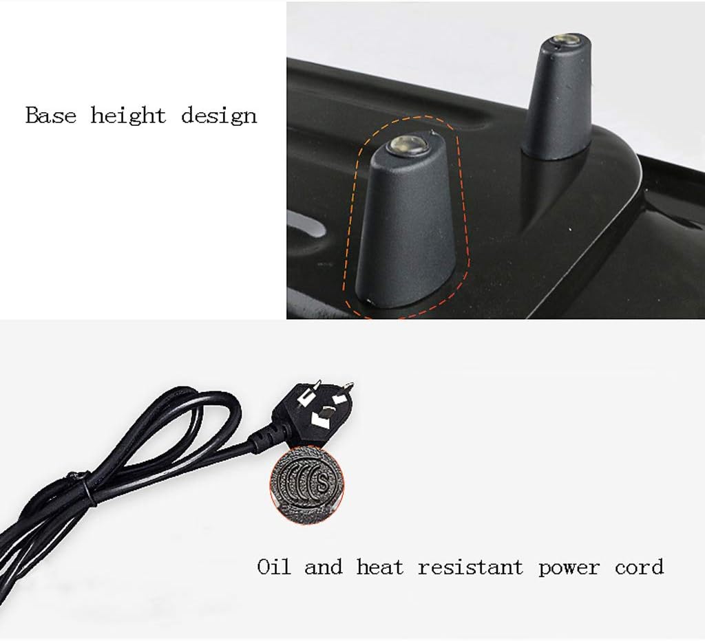 review zaizai Electric Smokeless Portable BBQ 2000W High Power,Can Be Fried Or Roasted,The Grill is Highly Spoken,Split Design Indoor Barbecue Grill