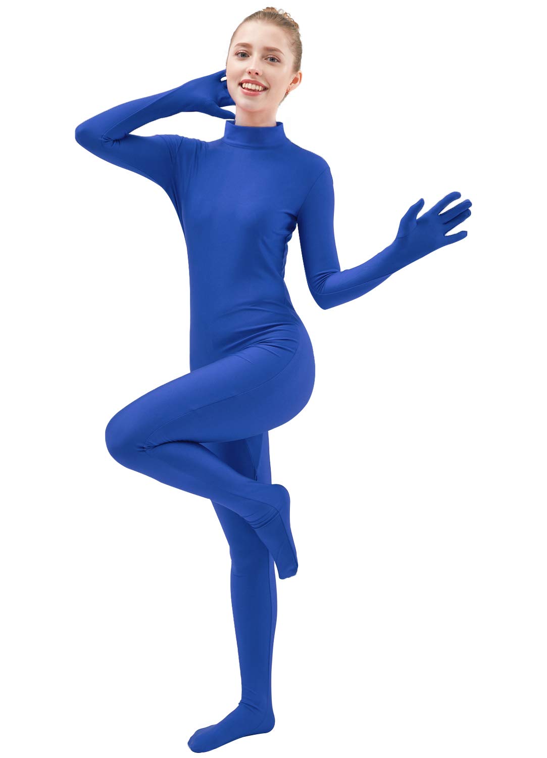 Ensnovo Womens One Piece Unitard Full Body suit
