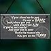 XLD Store Funny Toilet Sign Stand Up to Pee Chic Bathroom Door Loo Wall Art Plaque Gifts