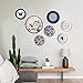 Artliving 1.25 Inch Invisible Adhesive Plate Hanger Set Vertical Plate Holders for The wall (10 pack)