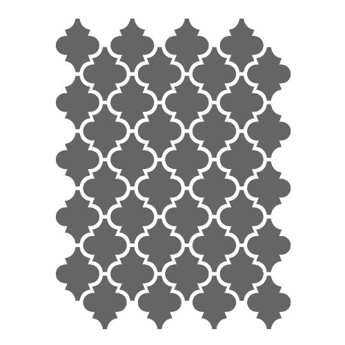 J BOUTIQUE STENCILS Moroccan Stencils Template -small scale- For Crafting Canvas DIY wall decor #5 by J BOUTIQUE STENCILS