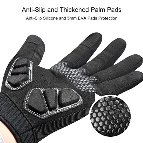 KUTOOK Fietshandschoenen Antislip En Schokabsorberende Gel MTB-handschoenen Met Touchscreen Vingers Voor Fietsen… - Image 3