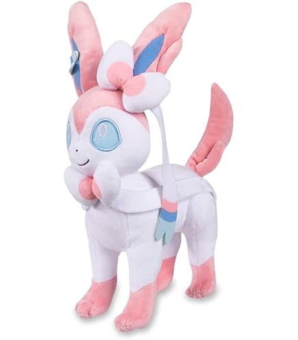 Peluche Oficial De Pokémon Glaceon De 20 Cm | Súper Suave | Regalo Ideal Para Fans Y Coleccionistas