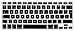 HRH Spanish Silicone Keyboard Cover Skin for MacBook Air 13,for MacBook Pro 13/15/17 (with or w/Out Retina Display, 2015 or Older Version),for iMac Older EU Layout Keyboard Protector-Black
