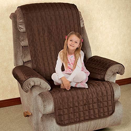 Rimeep® Quilted Reversible Microfiber Pet Dog Couch Furniture Protector Recliner Cover Best Gift Your Family Member Suggestion (Set of 1 Pcs)