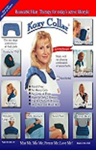 Kozy CollarMicrowavable Heating Pad - Shoulder Wrap - for Bursitis, Tendinitis and Frozen Shoulder Relief & Relaxation