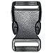 Paracord Planet Brand Contoured Side Release Black Buckle – Multiple Size and Quantity (3/4 Inch, 25 Pack)