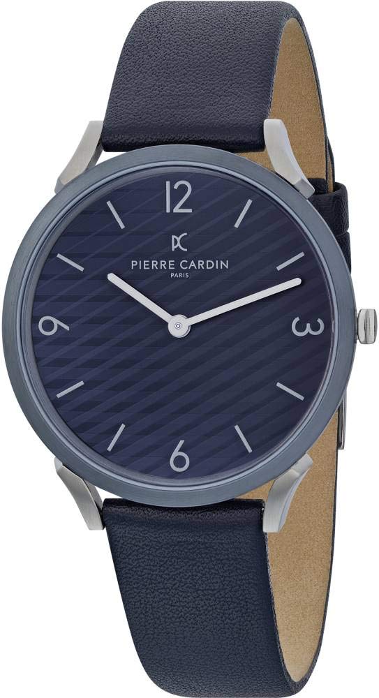 Pierre Cardin Men's Analogue Quartz Watch with Leather Strap CPI.2017