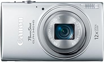 Canon PowerShot ELPH 340 HS 16MP Digital Camera (Silver)