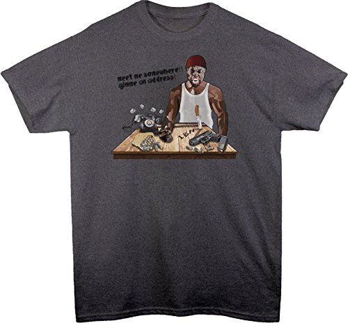 Bsw Men S Meet Me Irate Black Man Prank Call Phone Theme Shirt Lrg Dark Heather Buy Online In Bahamas At Bahamas Desertcart Com Productid 13600233