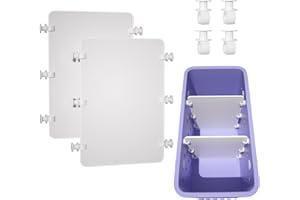 avakot 2PCS Divider Tray for Bogg Bag Original Accessories for Bogg Bags X Large Beach Bag Accessories Suitable for Bogg Bag and Divide Space, Bogg Bag Accessories Bogg Bag Divider White