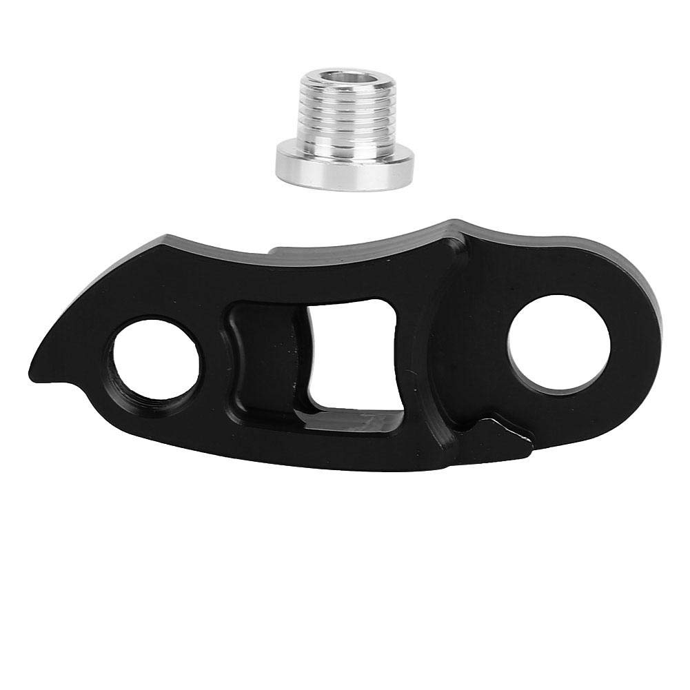 Nikou Derailleur Hanger Extender, Bicycle Bike Rear Derailleur Hanger Extension Frame Gear Tail Hook Extender Black Gear hook derailur hanger for Cycling Enthusiasts